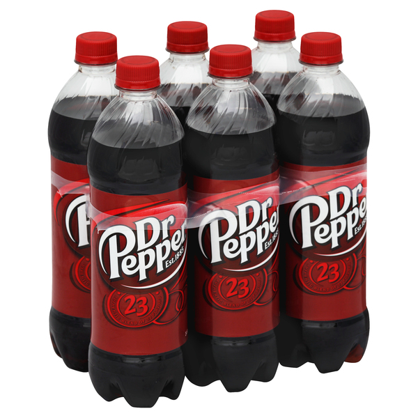 slide 1 of 4, Dr Pepper Soda - 24 oz, 24 oz