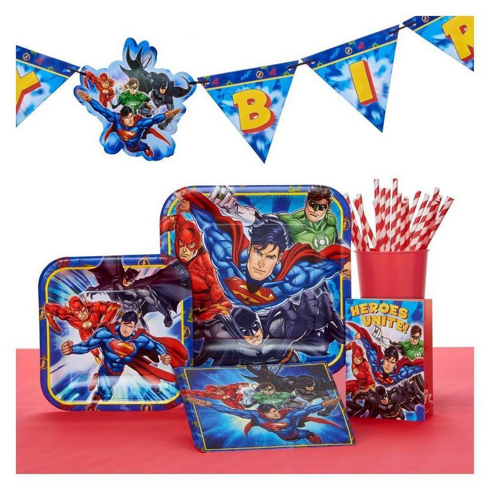 slide 2 of 2, American Greetings Justice League Large Favor Pack, 48 ct