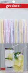 Good Cook Flexible Straws 50Ct