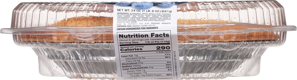 slide 8 of 9, Sabrina's Blueberry Pie 24 oz, 24 oz