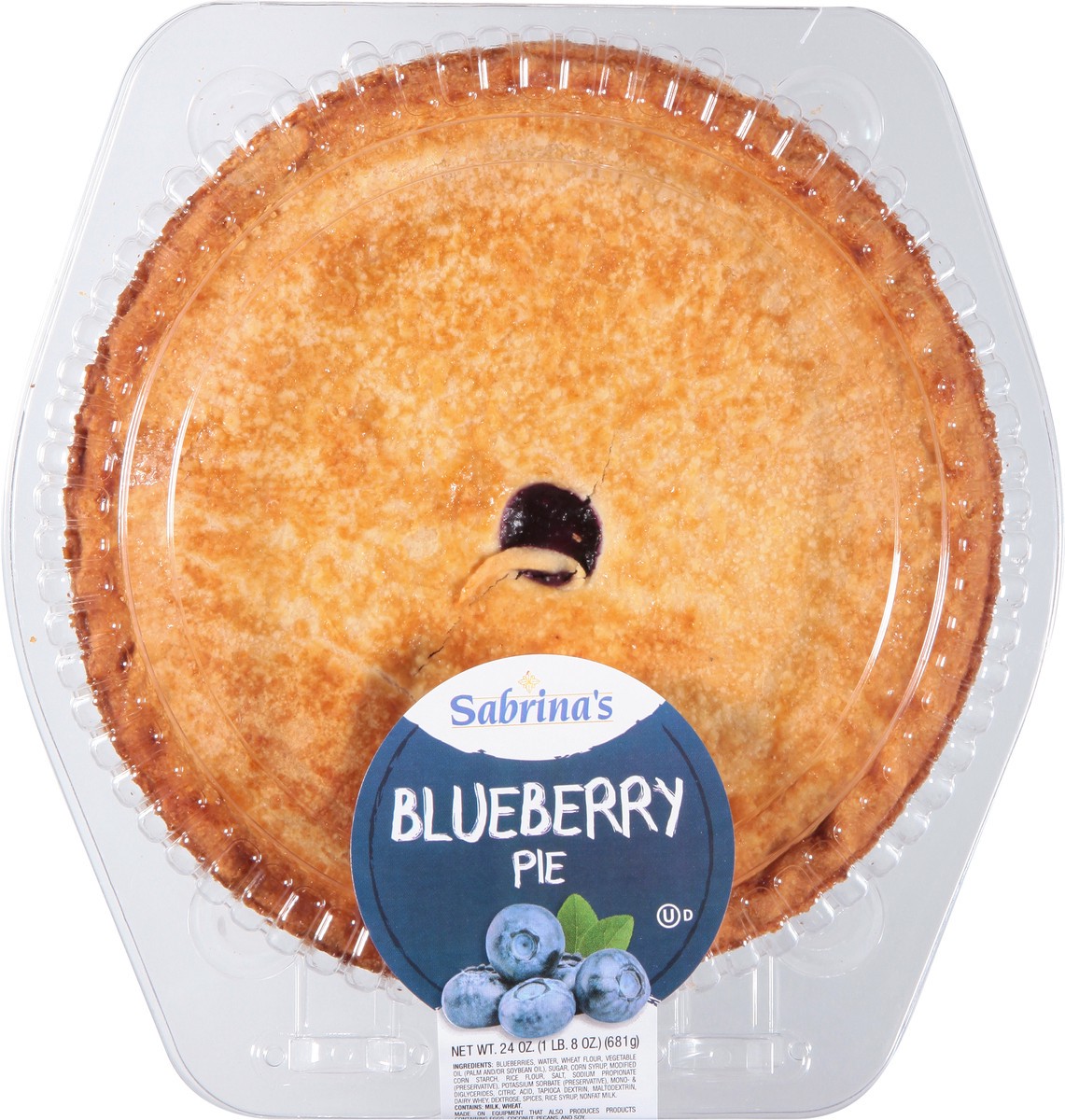 slide 6 of 9, Sabrina's Blueberry Pie 24 oz, 24 oz