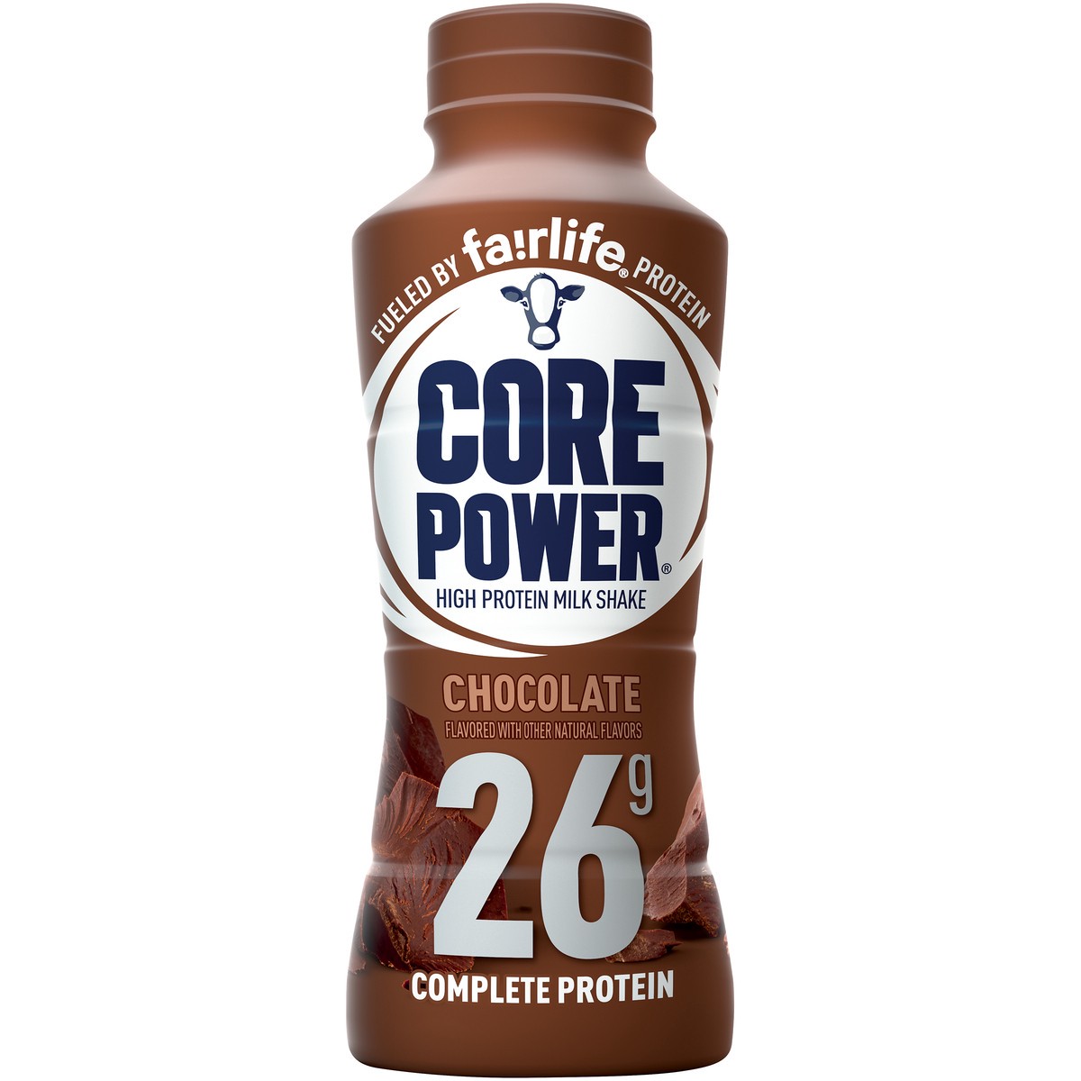 slide 1 of 7, Core Power Chocolate High Protein Milk Shake, 14 oz