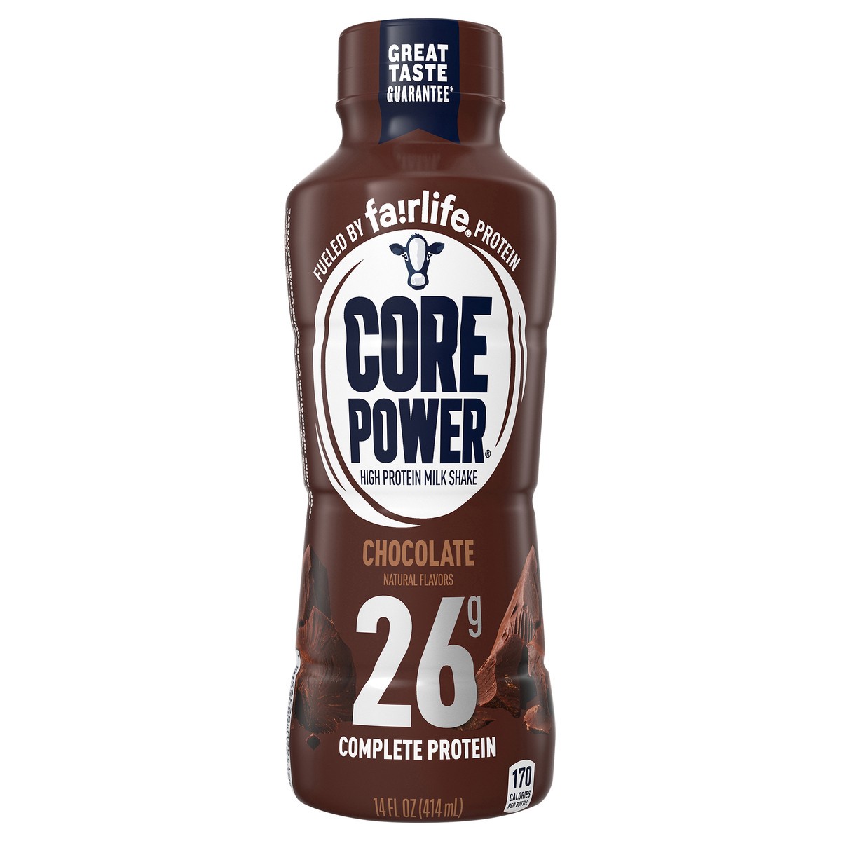 slide 1 of 7, Core Power Protein Chocolate 26g Bottle, 14 fl oz, 14 fl oz