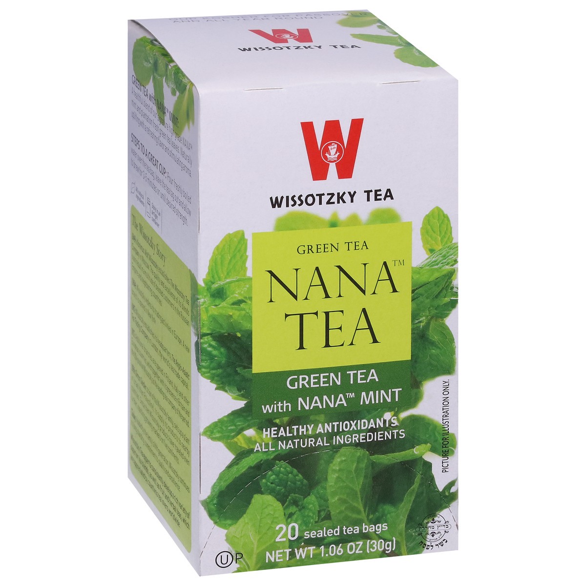 slide 7 of 9, Wissotzky Tea Nana Tea Tea Bags Green Tea with Nana Mint - 20 ct, 20 ct