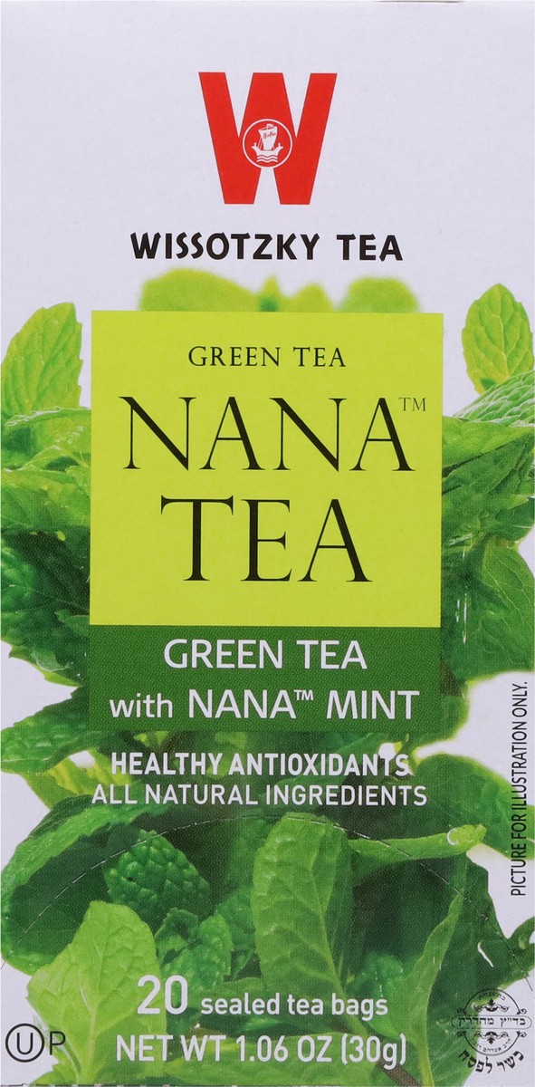 slide 4 of 9, Wissotzky Tea Nana Tea Tea Bags Green Tea with Nana Mint - 20 ct, 20 ct