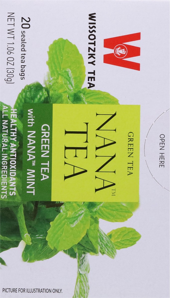 slide 5 of 9, Wissotzky Tea Nana Tea Tea Bags Green Tea with Nana Mint - 20 ct, 20 ct