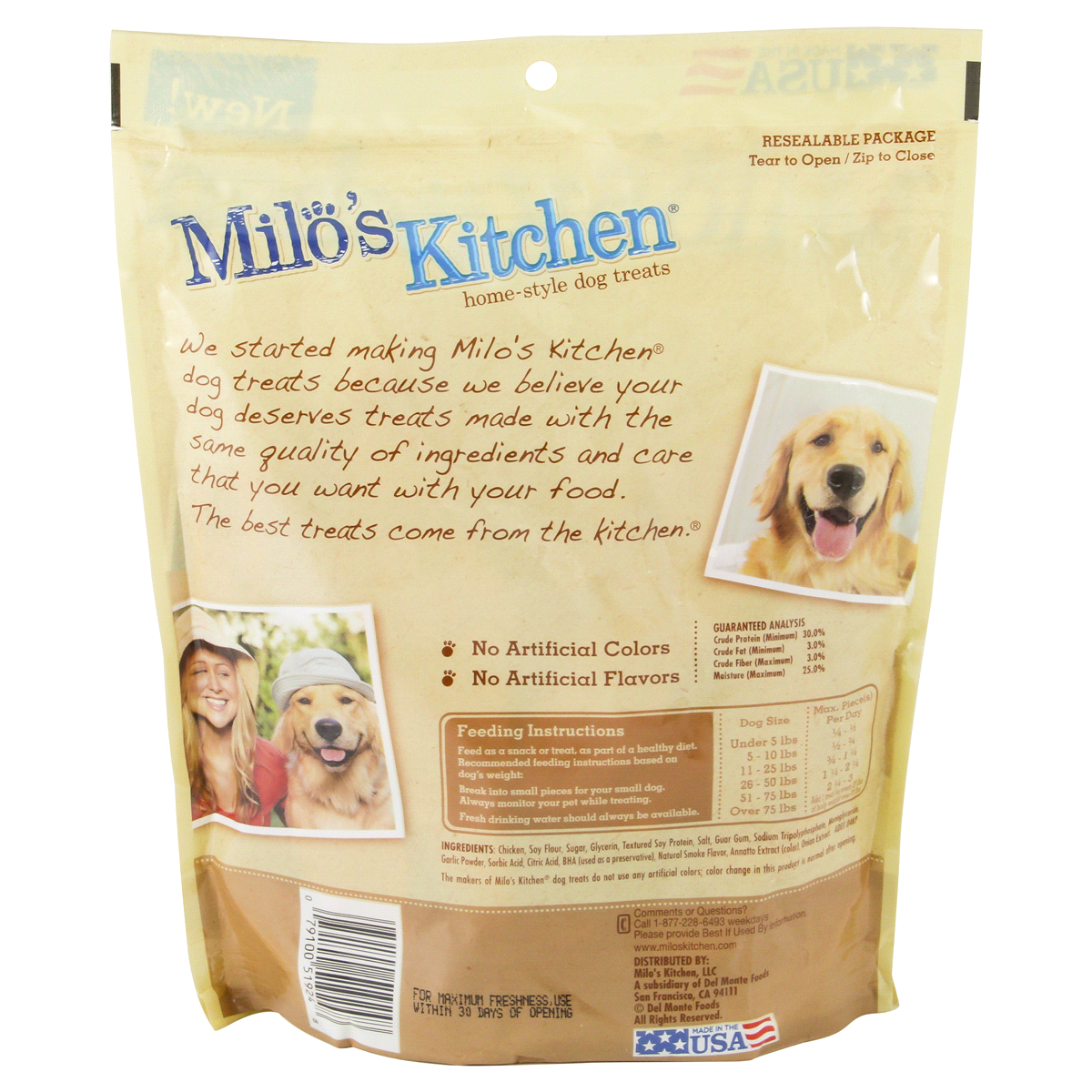 Milo's Kitchen Chicken Jerky Dog Treat 15 oz Shipt