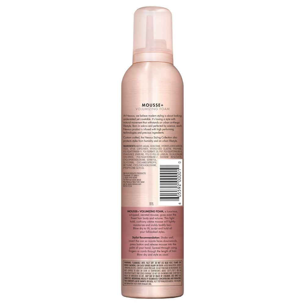 slide 3 of 6, Nexxus Mousse Plus Volumizing Foam - 10.6oz, 10.6 oz