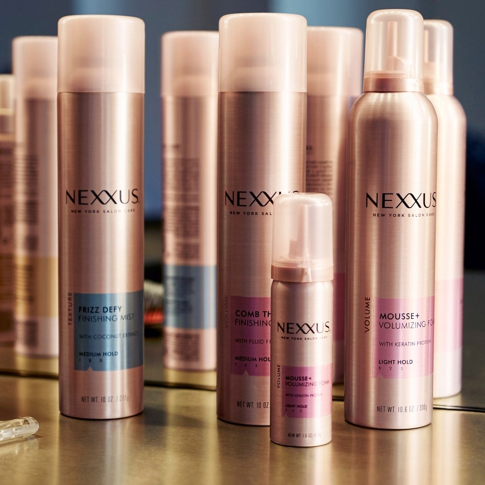 slide 6 of 6, Nexxus Mousse Plus Volumizing Foam - 10.6oz, 10.6 oz