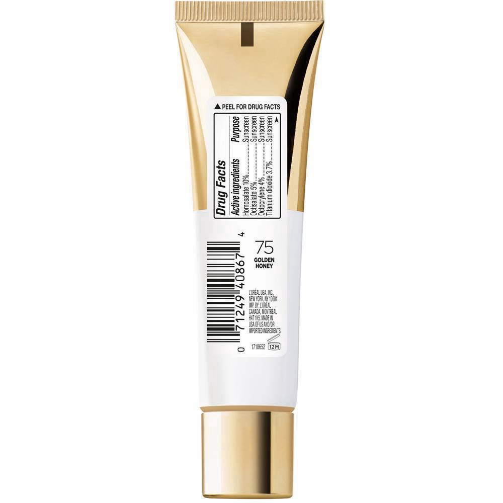 slide 7 of 7, L'Oréal L'Oreal Paris Age Perfect Radiant Serum Foundation with SPF 50 - 75 Golden Honey - 1 fl oz, 1 fl oz