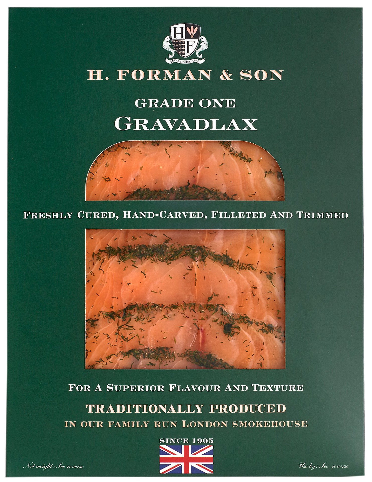 slide 1 of 1, H Forman & Sons Gravadlax, 4 oz