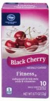 slide 1 of 1, Kroger Fitness Black Cherry Drink Mix, 10 ct