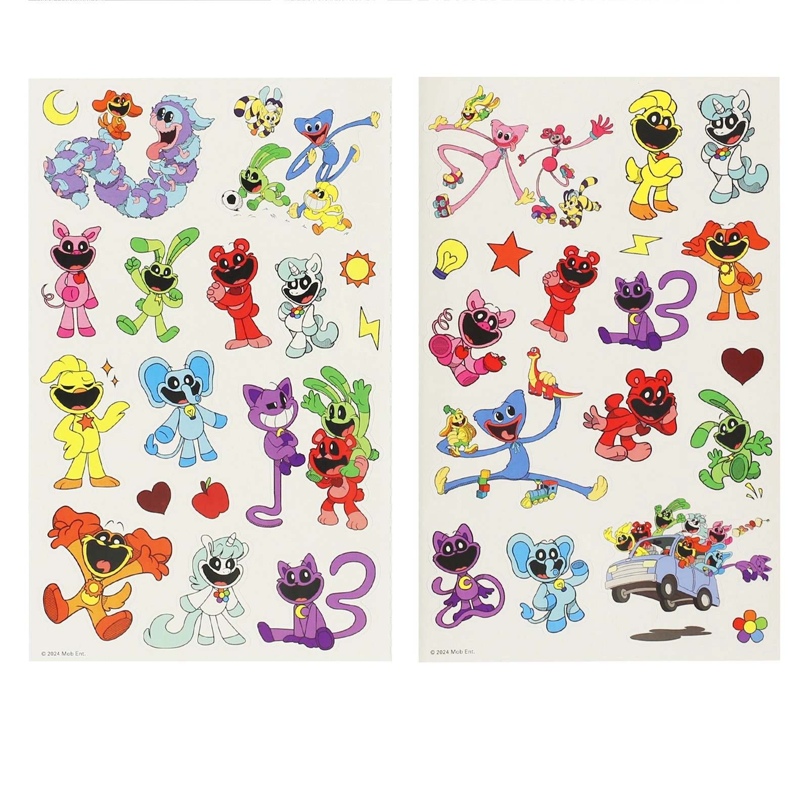 slide 2 of 3, Trends International Poppy Playtime Stickers, 4.25 in x 8.25 in