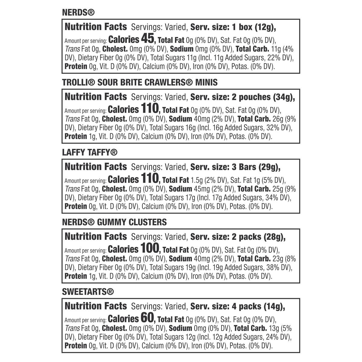 slide 13 of 13, Ferrara Assorted Candy Party Mix 75 ea, 75 ct