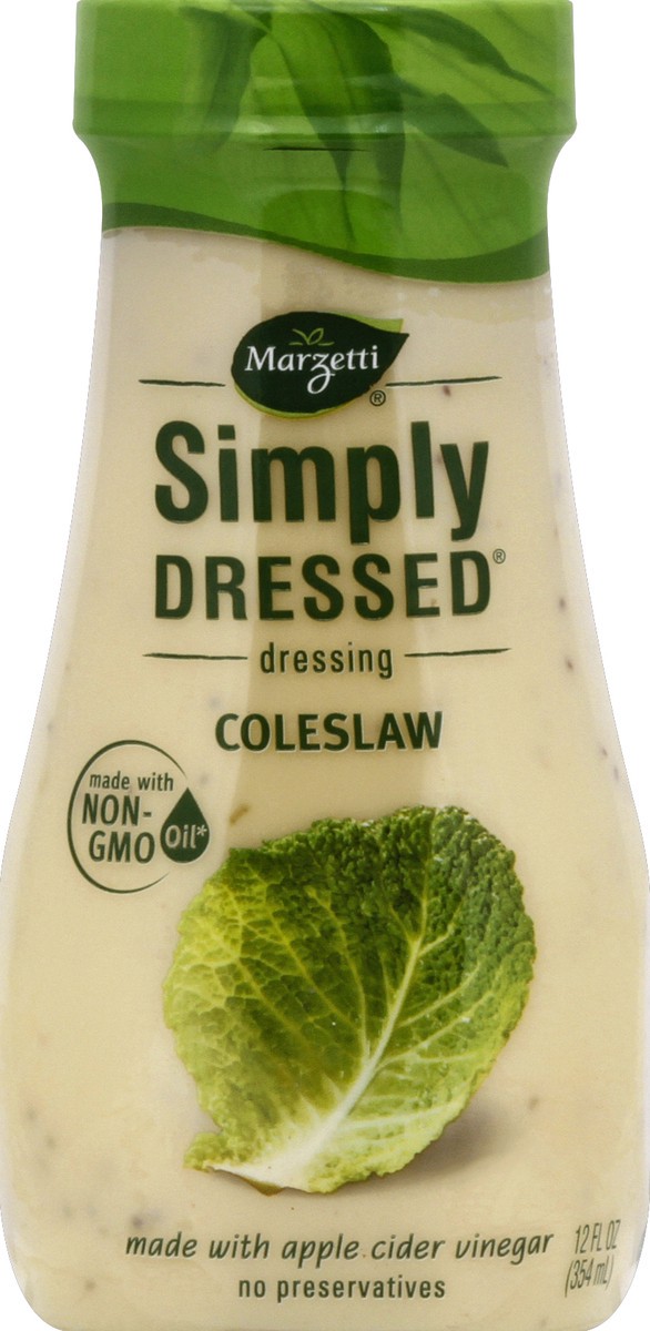 slide 4 of 7, Marzetti Simply Coleslaw Dressing, 12 oz