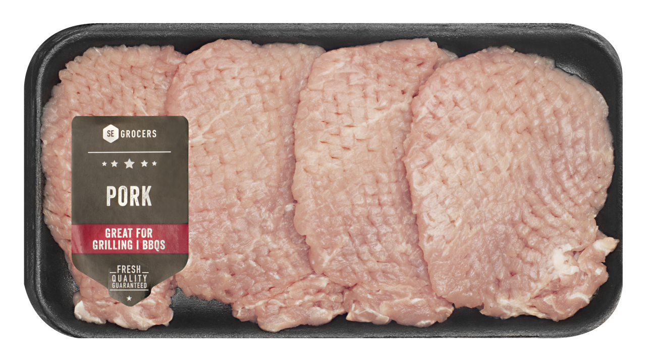 slide 1 of 1, Pork Cube Steaks, per lb