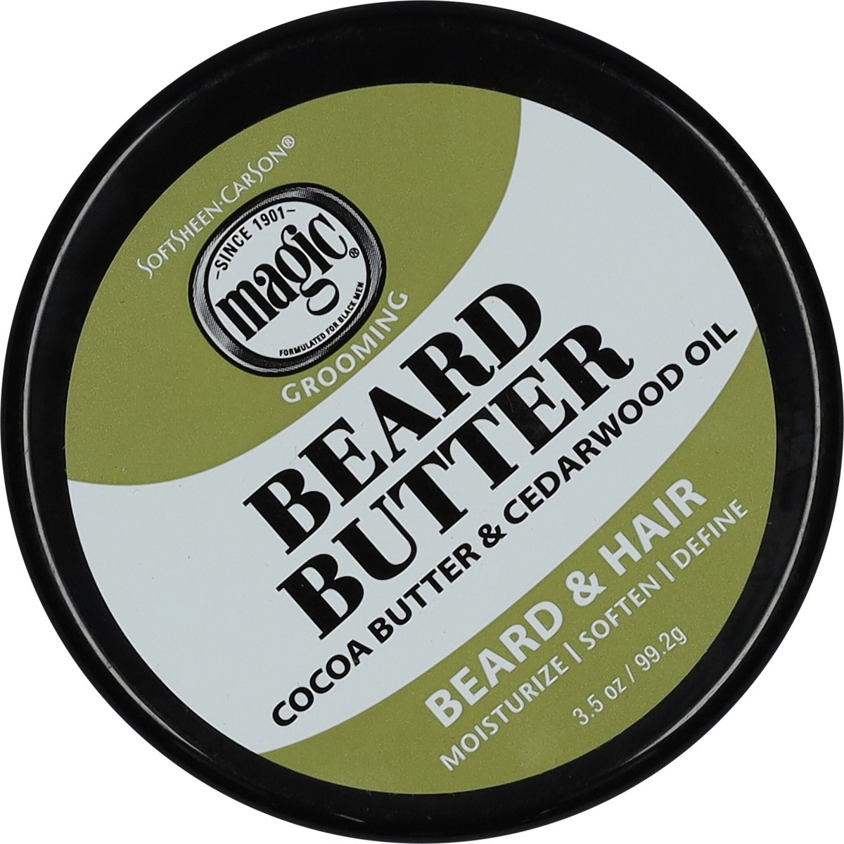 slide 5 of 11, Magic Grooming Cocoa Butter & Cedarwood Oil Beard Butter 3.5 oz, 3.5 oz