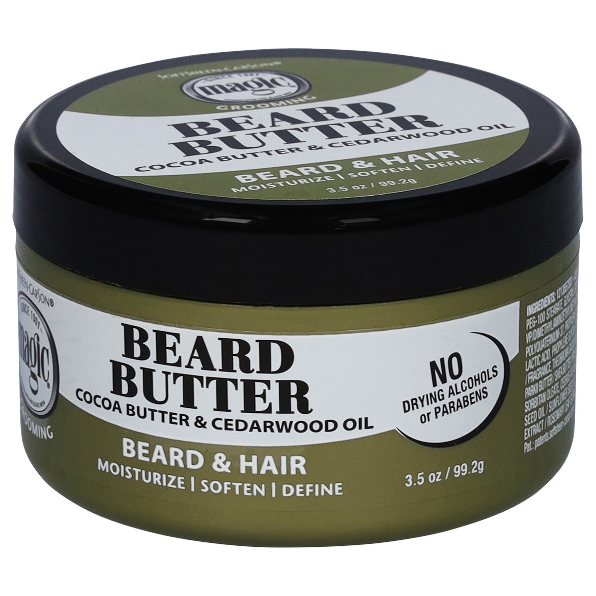 slide 7 of 11, Magic Grooming Cocoa Butter & Cedarwood Oil Beard Butter 3.5 oz, 3.5 oz