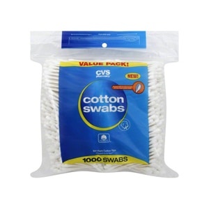 slide 1 of 1, CVS Health Cotton Swabs, Value Pack, 1000 ct