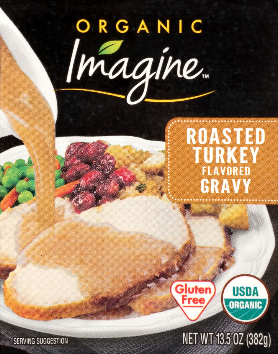 slide 4 of 7, Imagine Organic Roasted Turkey Gravy 13.5 oz. Carton, 13.5 oz