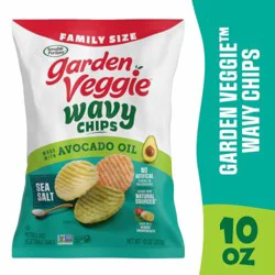 Sensible Portions® Garden Veggie™ Avocado Oil Wavy Sea Salt Veggie Chips