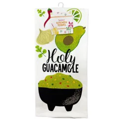 Meijer Corporate Seasonal Mcs Summer Guacamole Dual Purpose Kitchen Towel, 16 In X 26 In