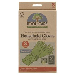 If You Care Household Gloves Small 1 pr