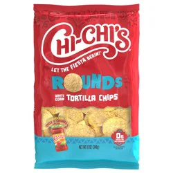 CHI-CHI'S White Corn Round Tortilla Chips