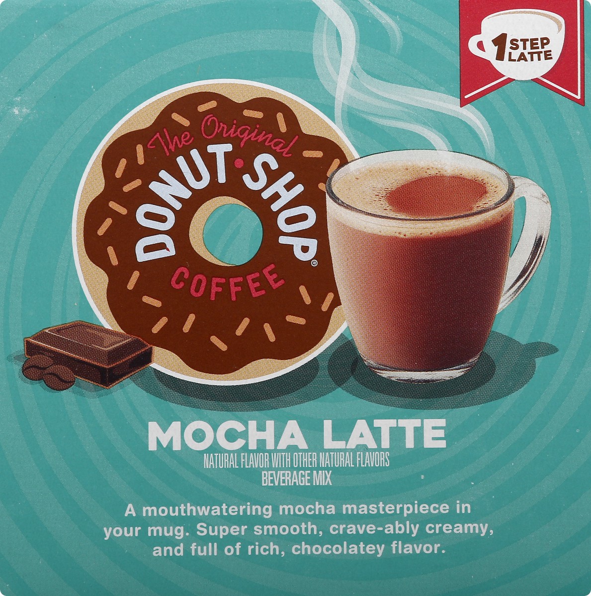 slide 9 of 13, The Original Donut Shop Donut Shop Mocha Latte Dark Roast, 10 ct; 7.3 oz