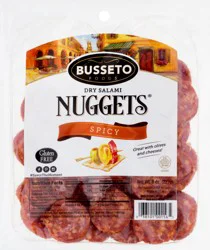 Busseto Foods Nuggets Spicy Dry Salami 8 oz