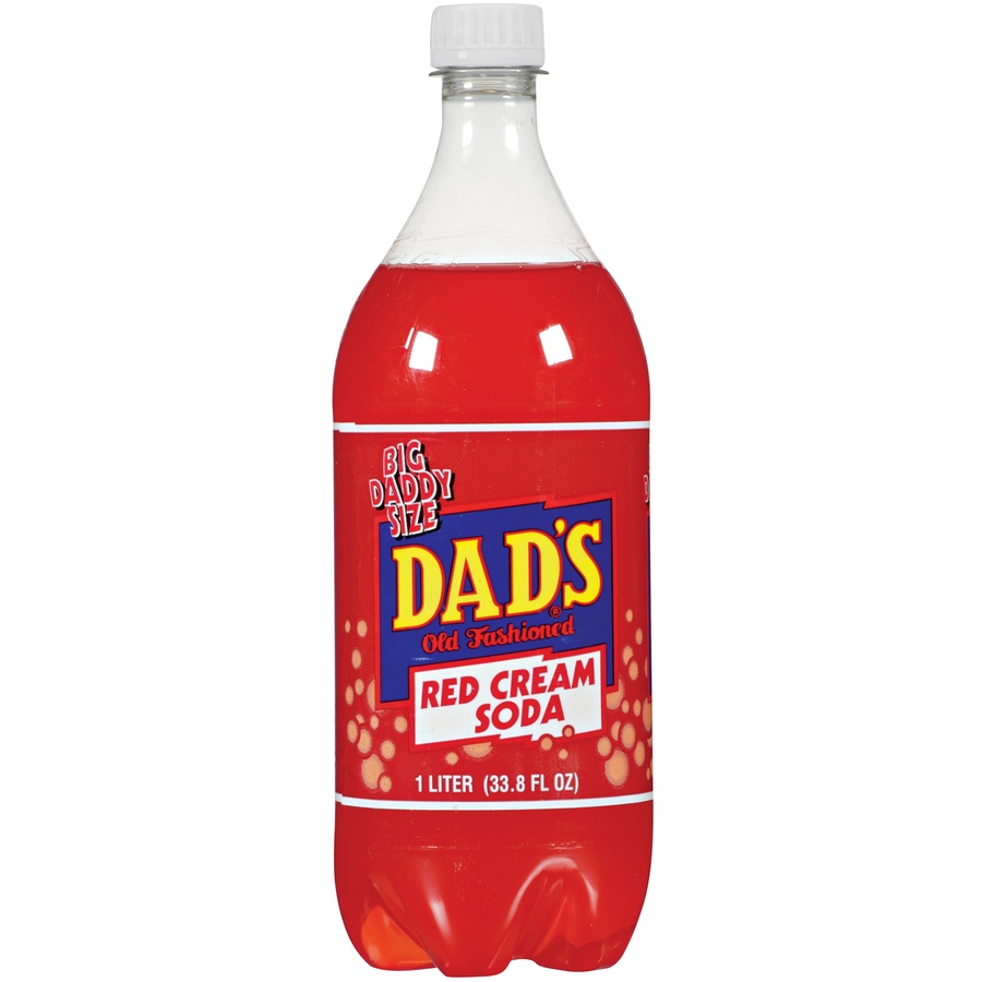 slide 1 of 1, Dad's Old Fashioned Red Cream Soda, 1 liter