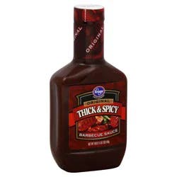 Kroger Thick & Spicy Barbecue Sauce