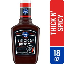 Kroger Thick & Spicy Barbecue Sauce