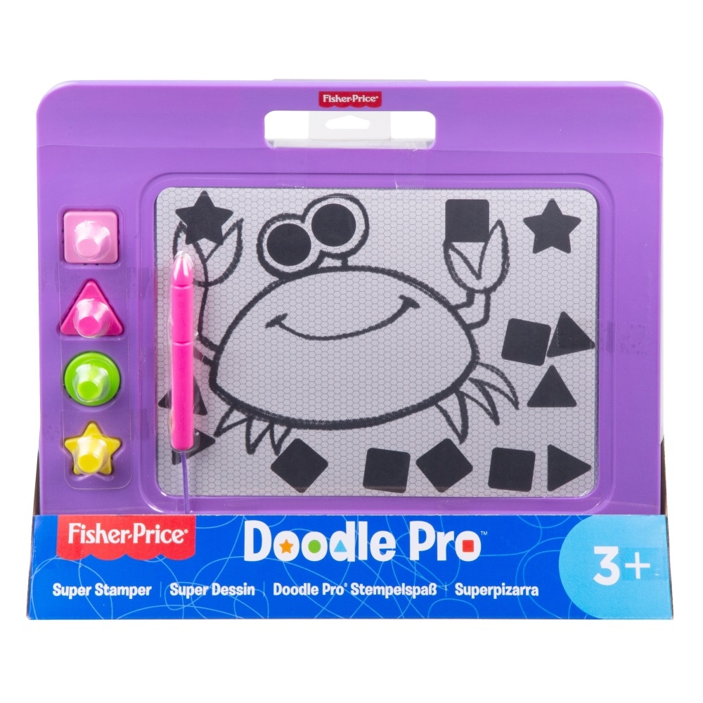 slide 1 of 1, Fisher-Price Doodle Pro Super Stamper - Assorted, 1 ct