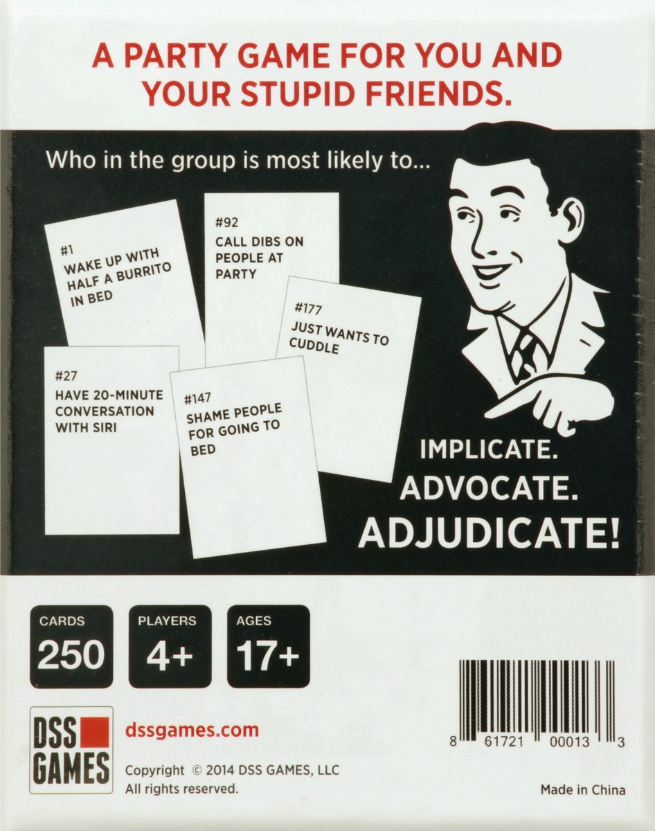 slide 4 of 11, Who's Most Likely To... Ages 17+ A Party Game 1 ea, 1 ct