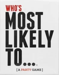 Who's Most Likely To... Ages 17+ A Party Game 1 ea
