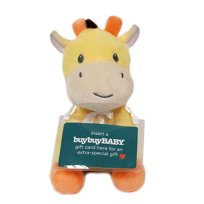 slide 1 of 1, Kids Preferred Plush Giraffe with Gift Card Holder, 1 ct