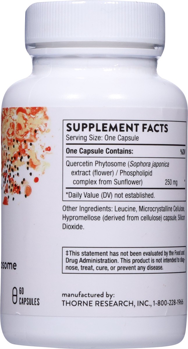 slide 3 of 14, Thorne Quercetin Phytosome 60 Capsules, 60 ct