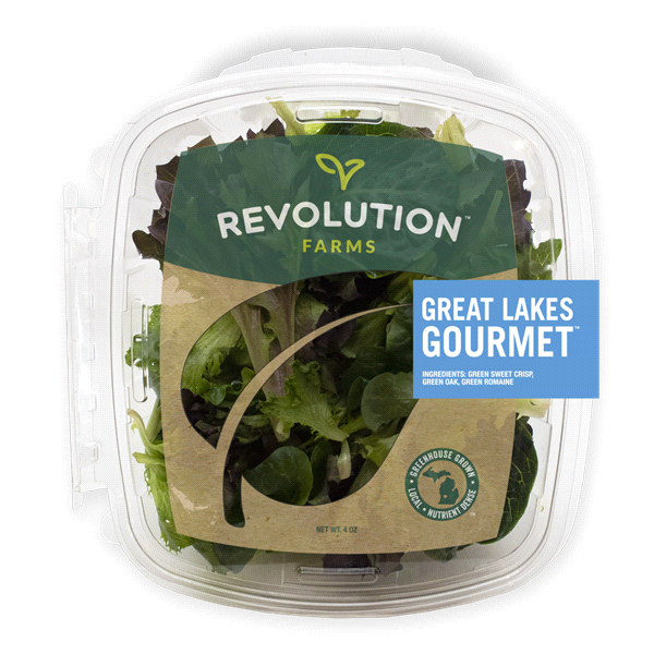 slide 1 of 1, Revolution Farms Salad, Great Lakes Gourmet Mix, 4.5 oz, 4 oz