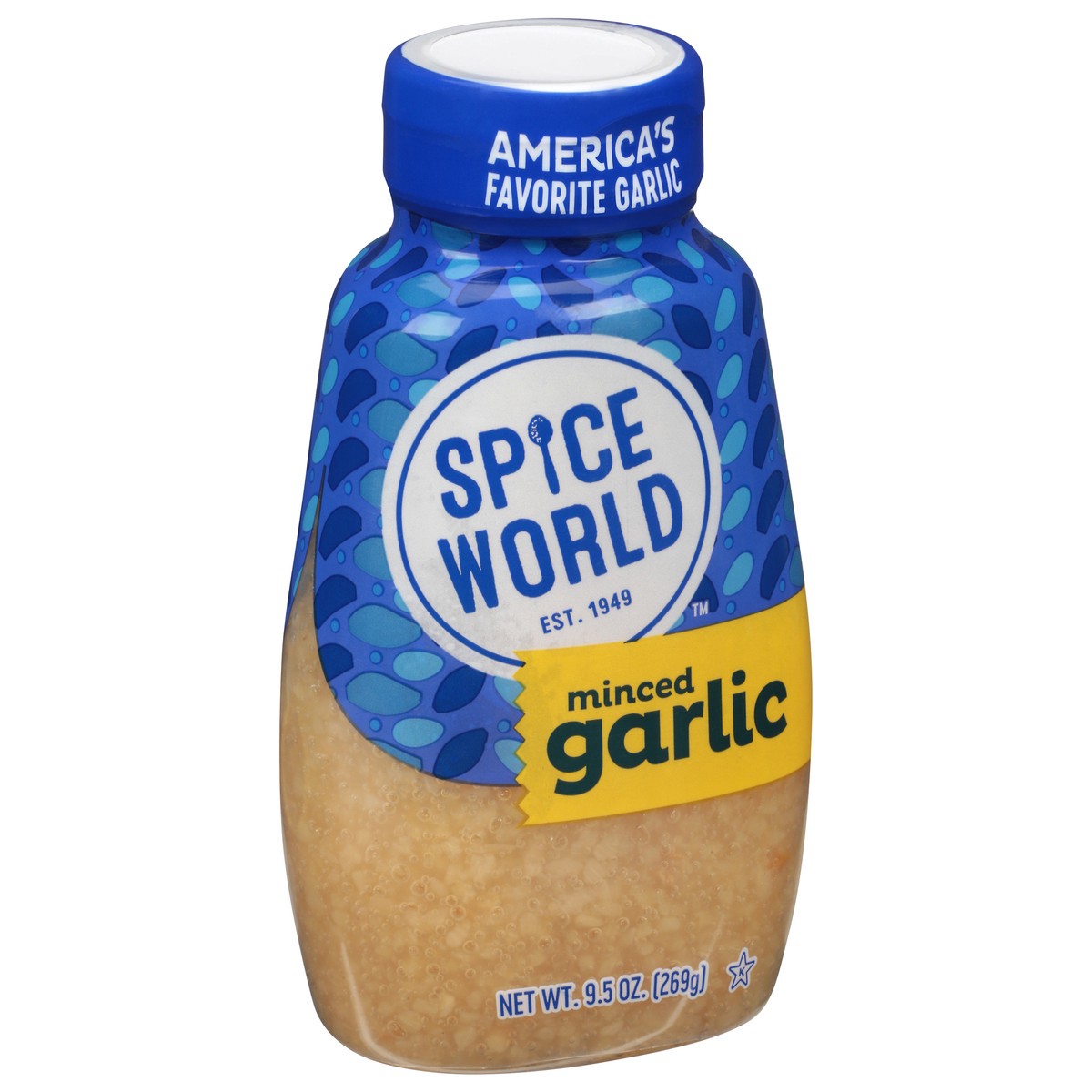 slide 3 of 9, Spice World Premium Minced Squeeze Garlic - 9.5oz, 9.5 oz