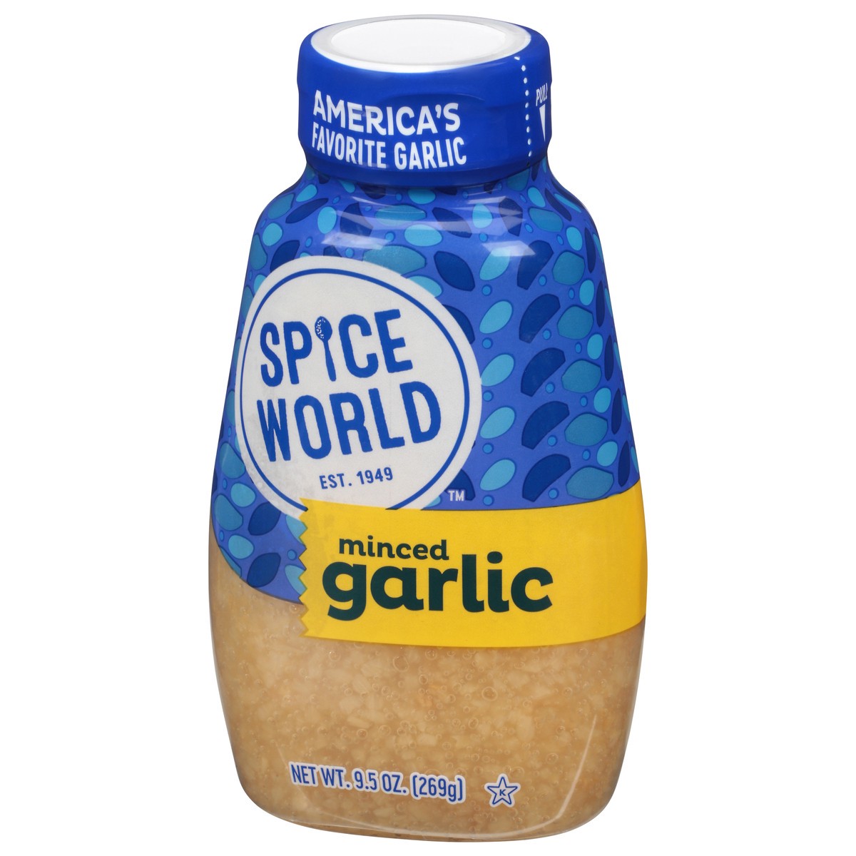 slide 5 of 9, Spice World Premium Minced Squeeze Garlic - 9.5oz, 9.5 oz