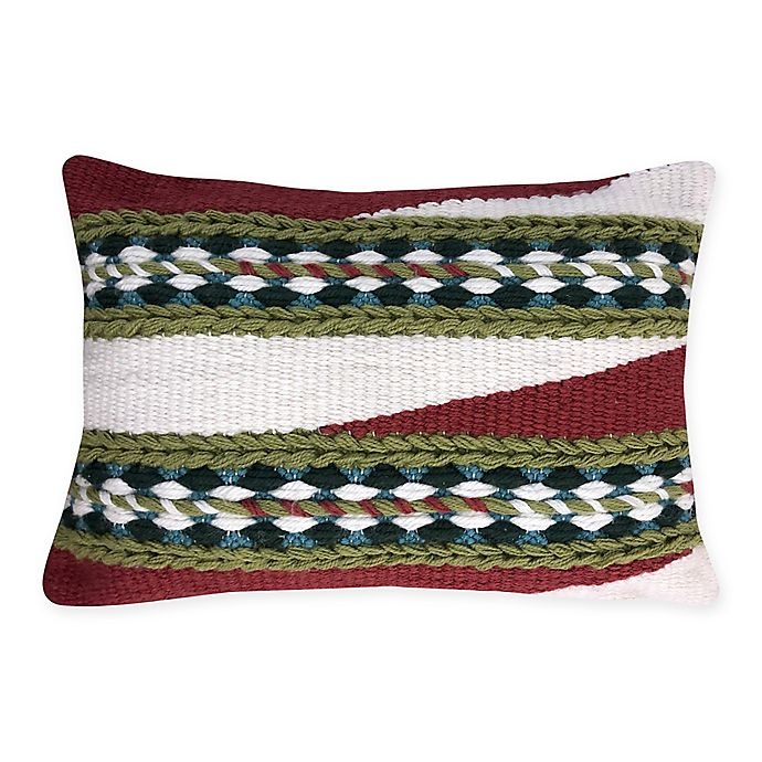 slide 1 of 1, Destination Summer Spicy Woven Oblong Indoor/Outdoor Throw Pillow, 1 ct