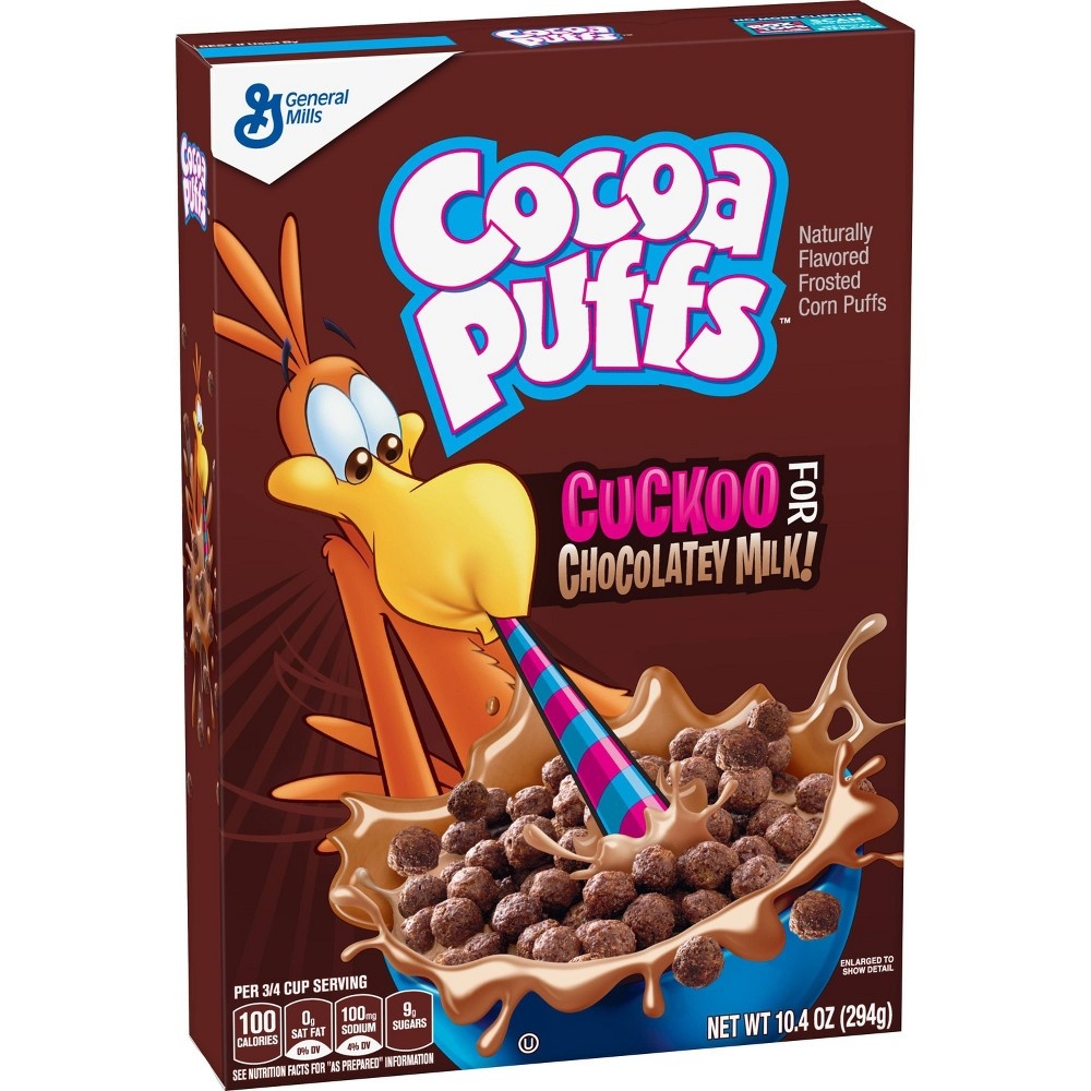 slide 2 of 3, Cocoa Puffs, Chocolate Breakfast Cereal, Whole Grains, 10.4 oz, 10.4 oz
