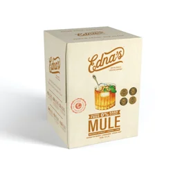 Ednas Non Alcoholic Cocktails Mule Mocktail - 4 ct