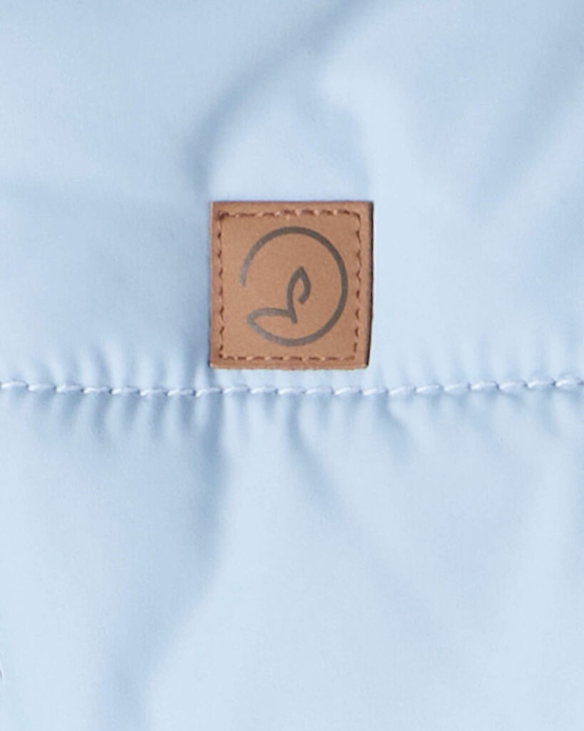 slide 4 of 4, Littleplanet Baby Girl 1-Piece Snowsuit Made with Recycle Materials Newport Blue 6-9, 1 ct