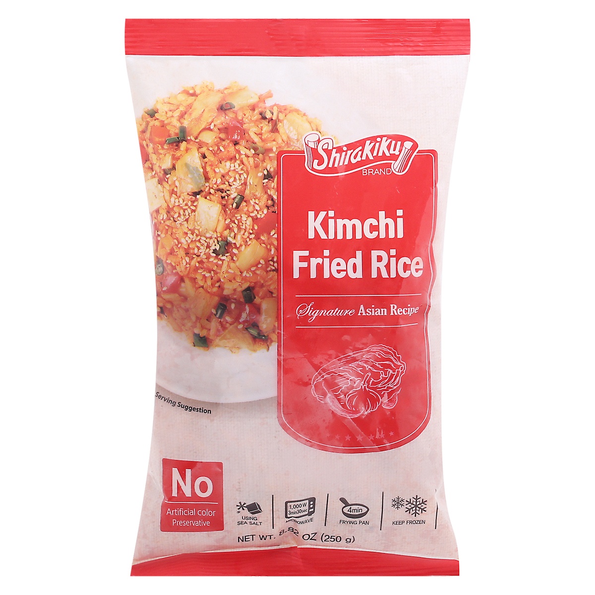slide 1 of 1, Shirakiku Kimchi Fried Rice 8.82 oz, 
