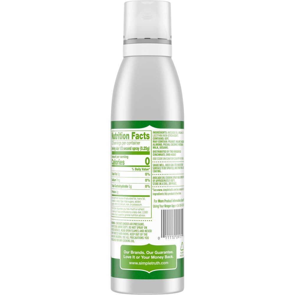 slide 3 of 4, Simple Truth Avocado Oil Cooking Spray, 5 fl oz