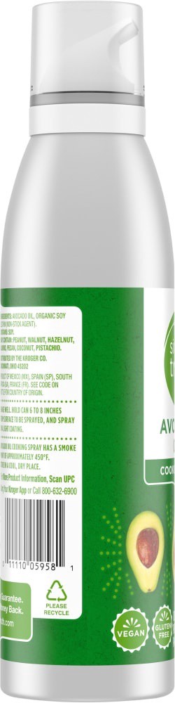 slide 4 of 4, Simple Truth Avocado Oil Cooking Spray, 5 fl oz