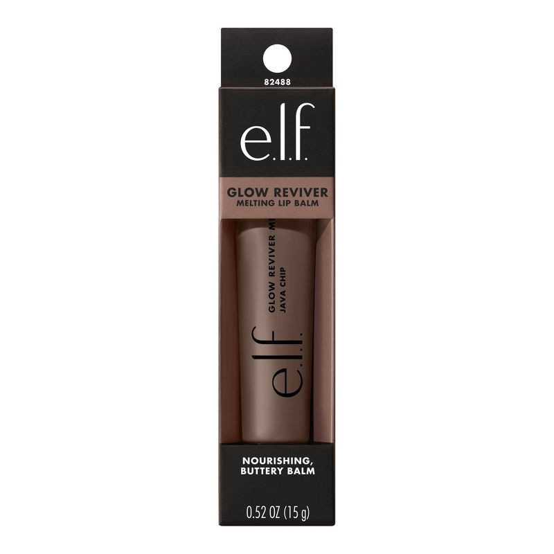 slide 12 of 14, e.l.f. Glow Reviver Melting Lip Balm Java Chip, 0.52 oz