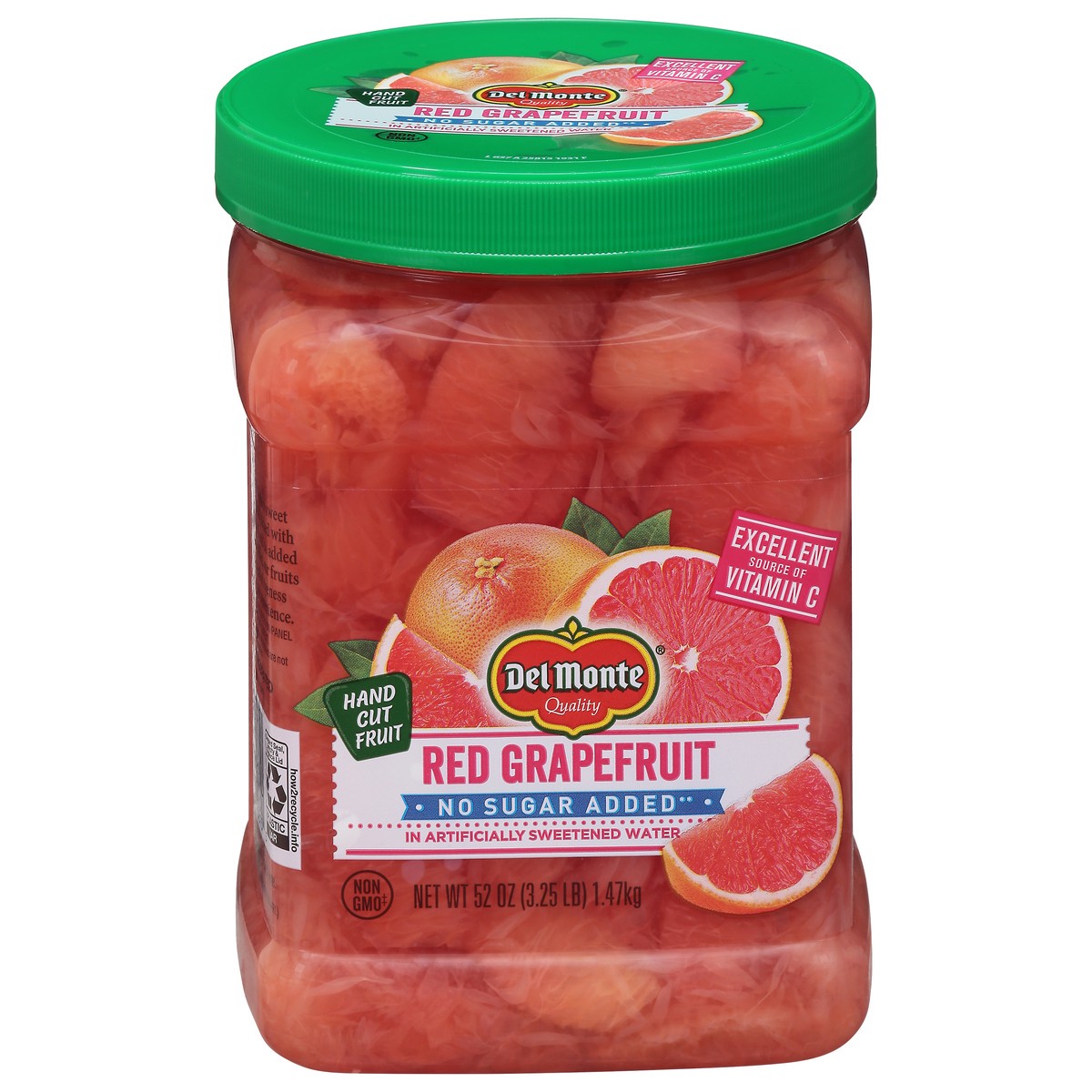 slide 1 of 13, Del Monte No Sugar Added Red Grapefruit 52 oz, 52 oz